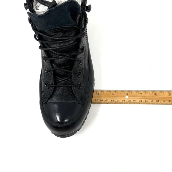 Leather Converse All Star Weatherproof High-Tops Boots Sneakers Unisex - Picture 15 of 16